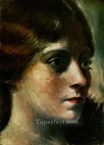 オルガの肖像3 1917年 パブロ・ピカソ油絵